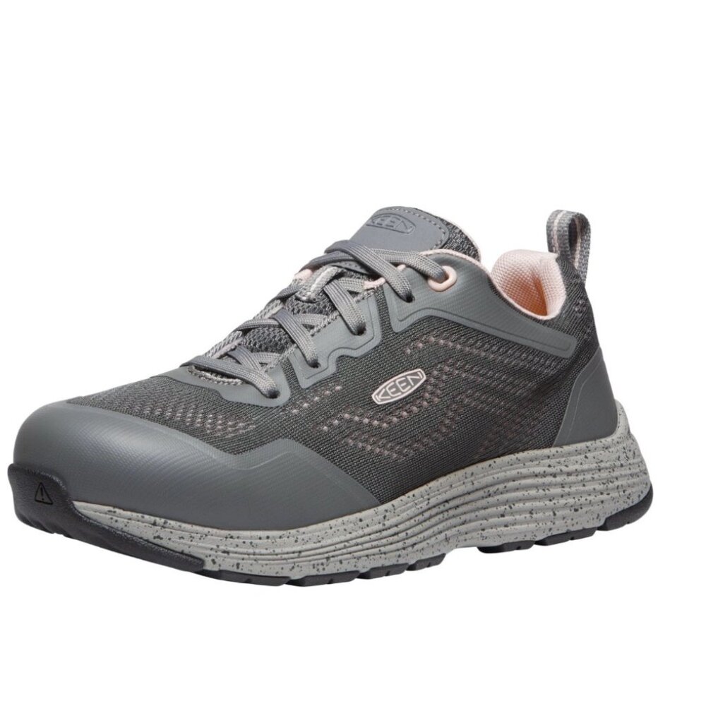 Keen Utility Shoes Sparta2 Size 5 Wide EU 35 Composite Toe NWB Gray Snea